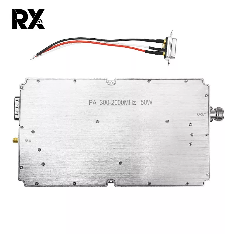 Nagy teljesítményű 300-2000 MHz-es RF erősítő zavaró modul