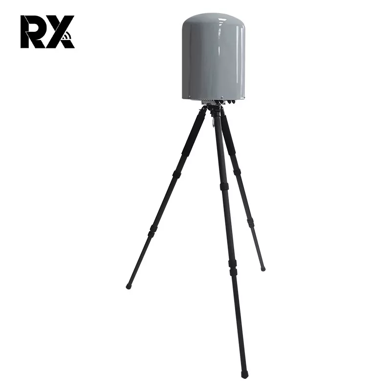 Nagy hatótávolságú drónérzékelő 700 MHz-6,3 GHz frekvenciaérzékelés